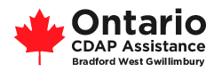 Bradford West Gwillimbury CDAP Assistance